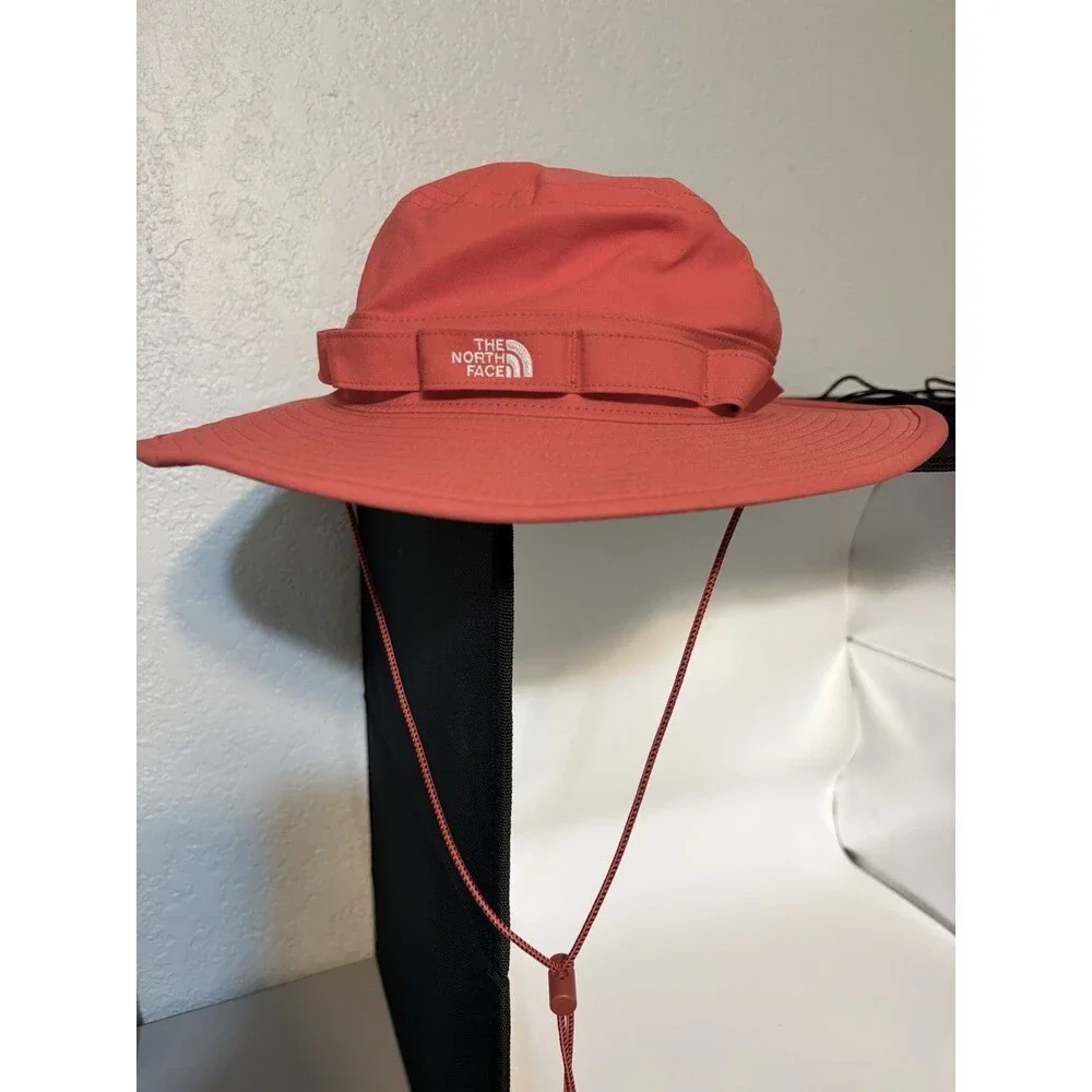 North Face Class V Brimmer Salmon Pink Bucket Hat Wide Brim Booney Unisex Small